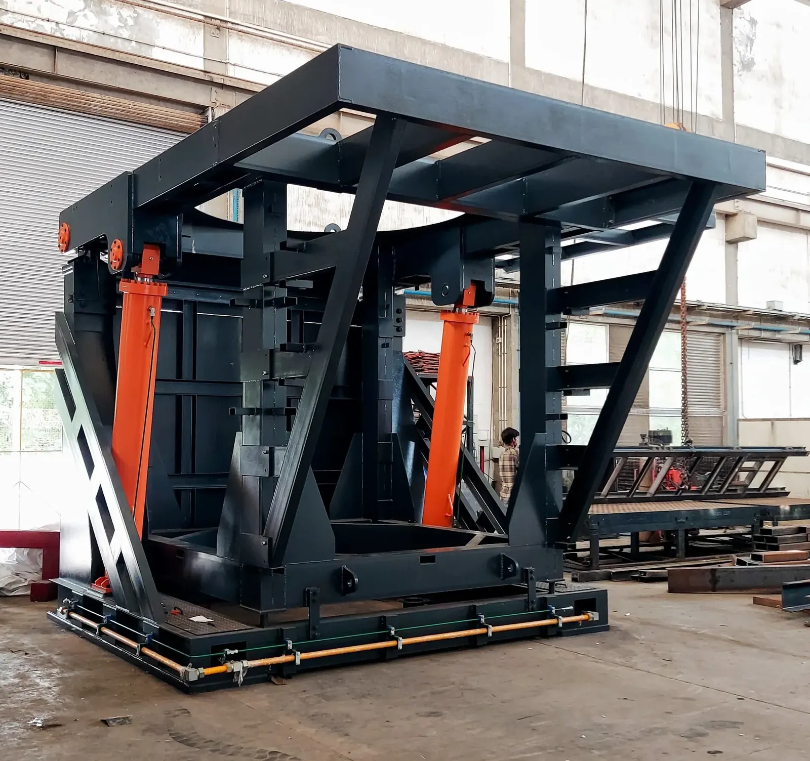 Heavy fabrication for export on the HYDCO shop floor