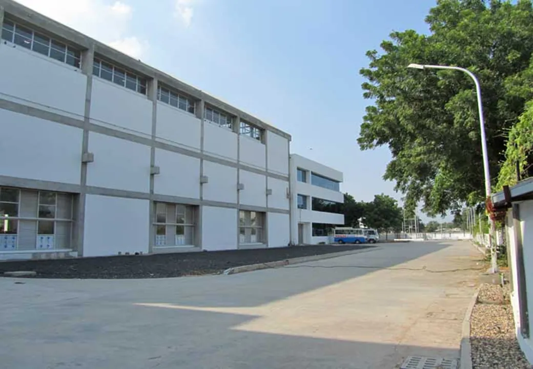 Exterior of the HYDCO manufacturing plant at Chhatral, Gujarat